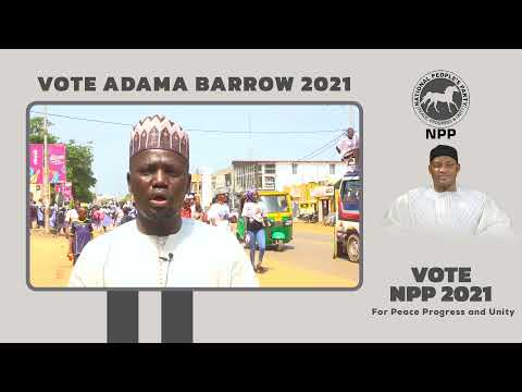 SHEIKH AHMED CEESAY ENDORSES PRESIDENT ADAMA BARROW Ponsored By NPP SHEIKH AHMED CEESAY ENDORSES PRESIDENT ADAMA BARROW Ponsored By NPP