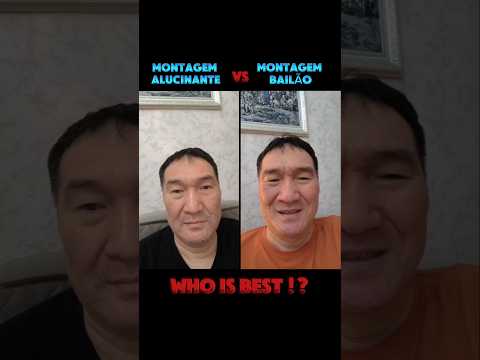 MONTAGEM ALUCINANTE Vs MONTAGEM BAILÃO Shorts Phonk Funk