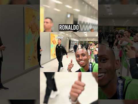 The Moment Cristiano Ronaldo Waved At Me