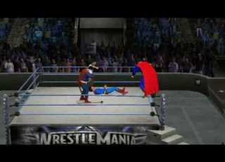  WWE SmackDown Vs RAW 2010 Superman Caw