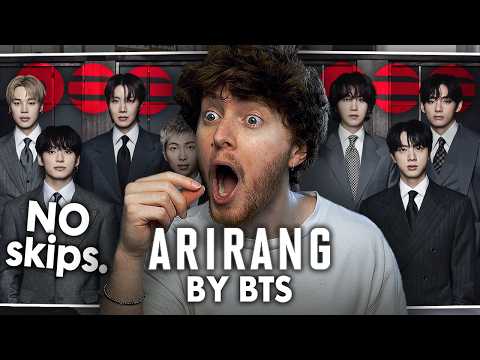 ALBUM OF THE YEAR BTS ARIRANG Full Album Reaction