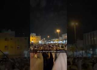 دخول قبيلة الحشابرة بقيادة شاعرها المخضرم عبدالله الحشيبري عند آل جاملة من عفيف