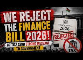  We Reject The Finance Bill 2026 Critics Send Strong Message To Government Sifuna Ruto Finance