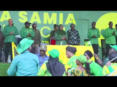 Rais Samia Acheza Hadharani Video Kamili Ya Elizabeth Maliganya Iliyotikisa Kampeni Za CCM Nzega2025