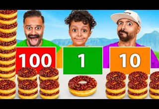 تحدي لا تختار الرقم الخطأ 1 10 100 مع الرجل الوسيم