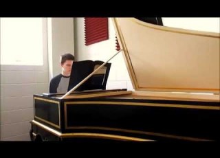  J S Bach Prelude In C BWV 846 On Harpsichord With Lute Stop