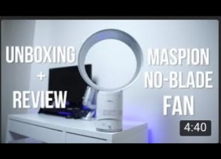  UNBOXING REVIEW MASPION No Blade Fan Indonesia
