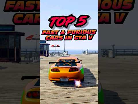 FAST AND FURIOUS CARS IN GTA V TOP 5 Gta