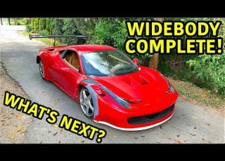  Building A Widebody Ferrari 458 Part 3