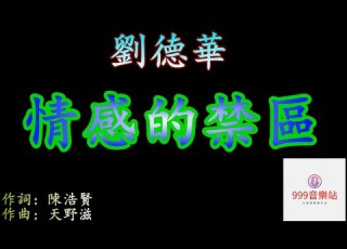  情感的禁區 粤 劉德華 Andy Lau 踏快車雨中追 但願停車跟妳聚 但我知妳的心 盡是情感的禁區