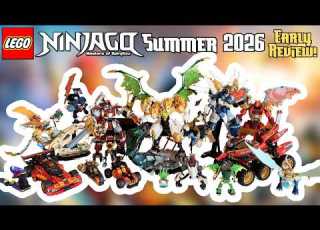 LEGO Ninjago Summer 2026 MEGAREVIEW All Sets Minifigs Ultra Dragon Titan Mechs Bounty MORE