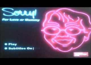  DVD Opening To Sorry For Love Or Mummy UK Promo DVD