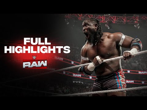 أبرز أحداث عرض Raw الكامل 23 مارس 2026
