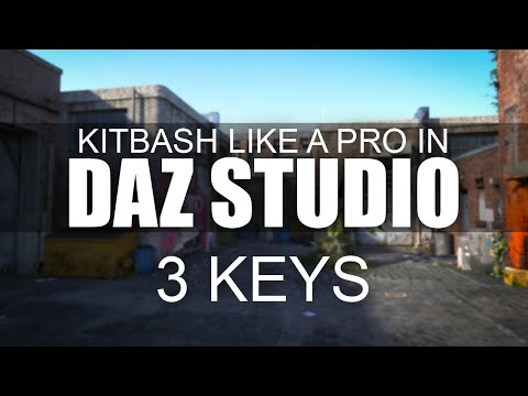 Kitbash Like A Pro In DAZ Studio 3 Keys