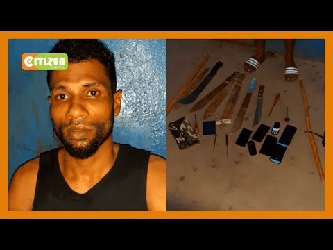 Terror Suspect Arrested After He S Captured On CCTV Mugging Man A Schoolgirl In Mombasa