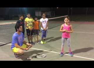  Álvaro Teaching Tennis To Emanne Beasha 8 Years Old Opera Singer WINS Arab S Got Talent 2017