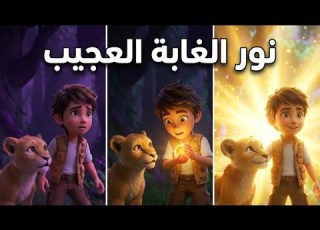 حكاية ليو والشبل الذهبي رحلة البحث عن نور الغابة فيلم كرتون ممتع