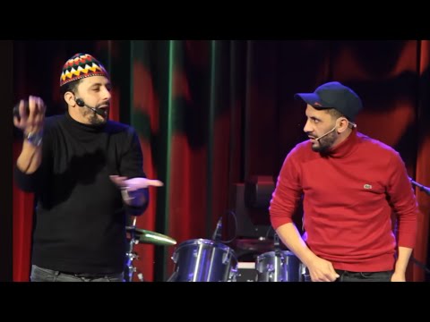 حسن ومحسن كيدقو على أخنوش سكيتش الموت ديال الضحك