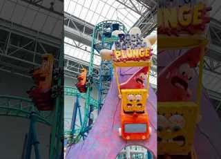  SpongeBob S Rollercoaster Mallofamerica Spongebob Rollercoaster Themepark