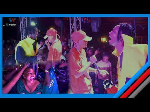 SHUHUDIA D VOICE ALIVYOMPANDISHA DULLA MAKABILA STEJINI WAPIGA SHOW YA KIBABE