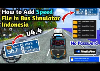  1000 Speed Mod For Bus Simulator Indonesia How To Add Speed Mod In Bussid Speed Mod Bussid V4 4