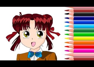  رسم ميارا يوكي من انمي السراب How To Draw Miaka Yuki