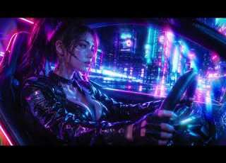 Neon Velocity 2077 Cyberpunk Night Drive DJ Mix Melodic Techno Future House