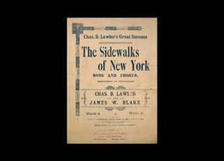  The Sidewalks Of New York 1894