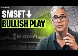  Microsoft Is Down Tony Battista Just Put On A Bullish Trade With No Upside Risk
