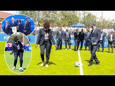 LIVE REBA UDUSHYA TWA MINISTER WA SIPORO MUKAZAYIRE MU GUFUNGURA IKIBUGA GISHYA CYA FERWAFA