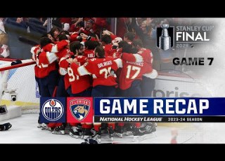  Gm 7 Oilers Panthers 6 24 NHL Highlights 2024 Stanley Cup Final