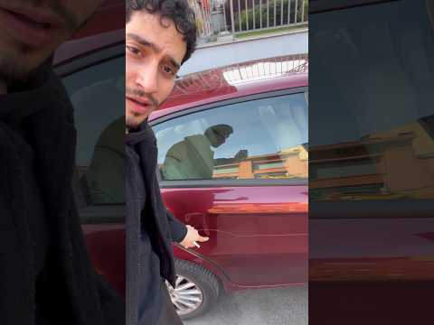 مين اللي خدش الفيراري بتاعتي في الشارع