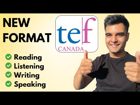 TEF Canada Exam Structure 2025 Updated Version
