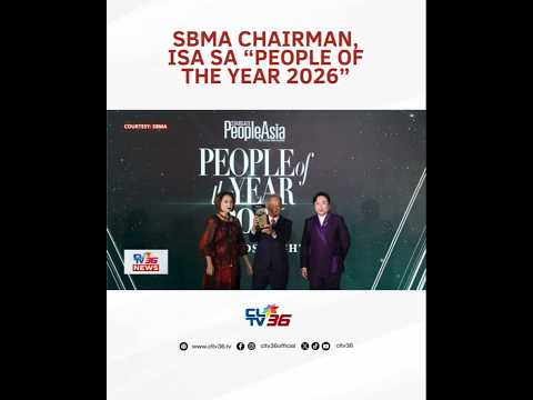 SBMA Chairman Aliño Pinarangalan Bilang Isa Sa People Of The Year 2026 Ng PeopleAsia