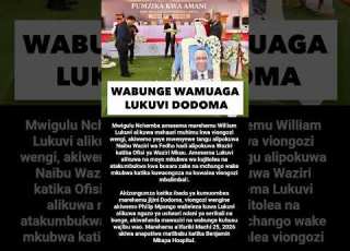  WABUNGE WAMUAGA LUKUVI DODOMA