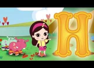 Happy Hippos Letter H Olive And The Rhyme Rescue Crew Learn ABC For Kids Sing Nursery Songs
