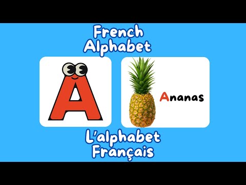 Learn French Alphabet ABC Pronunciation Apprendre L Alphabet En Français