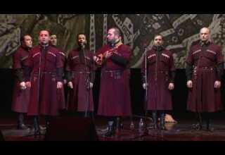 გუნდი ბასიანი ს გამოსვლა სანქტ პეტერბურგში Ensemble Basiani Concert At Saint Petersburg