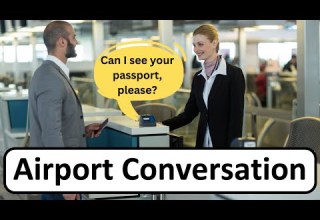At The Airport Learn Through English Conversation