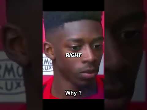 DEMBELE DOESN T EVEN KNOW IF HE S LEFT FOOTED OR RIGHT FOOTED