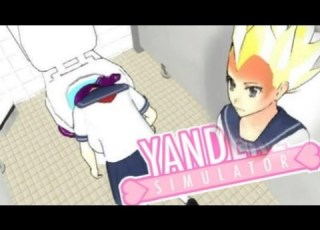 DROWNING GIRLS IN THE TOILET SUPER SAIYANS Yandere Simulator