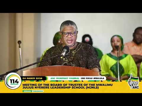 WATCH THE 4TH ANNIVERSARY OF THE MWALIMU JULIUS NYERERE SCHOOL OF LEADERSHIP IN KIBAHA TANZANIA