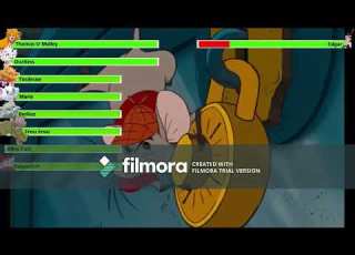 The Aristocats 1970 Final Battle With Healthbars