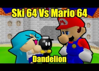FNF Ski 64 Vs Mario 64 Dandelion SKYVERSE Mods Hard FC