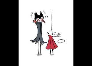 Tall Grimm Vs Short Hornet Shorts Hollowknight Silksong Hornet Comics