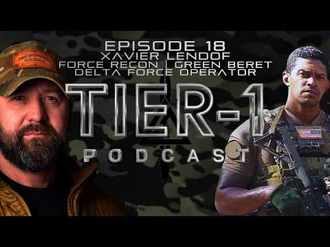 Delta Force Green Beret Force Recon Xavier Lendof Tier1 Podcast