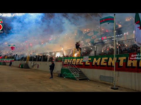 عرض كراكاج مرعب من الفيراج سود مولودية الجزائر 2 0 وفاق سطيف ملعب علي عمار