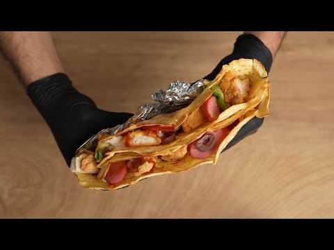 طريقة عمل الكريب المالح والحلو حجمه كبير ويشيل حشو كتير