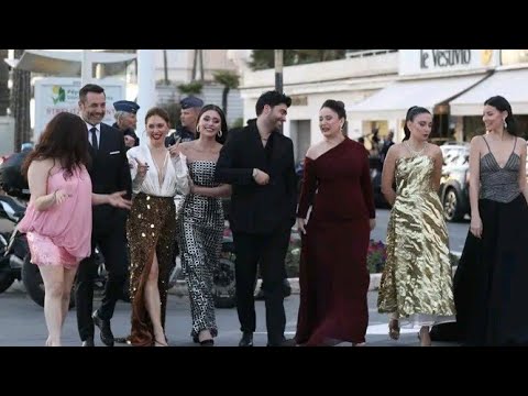 أبطال المسلسل التركي شراب التوت البري Kizilcik şerbeti في فرنسا Sila Turkoglu سيلا ترك اوغلو