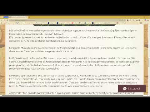 LONGO Le Coeur Matriacal De La Tradition Kongo Avec Mfumu Nswadi Kimbazi